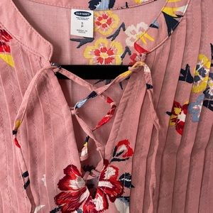 Maternity floral dress